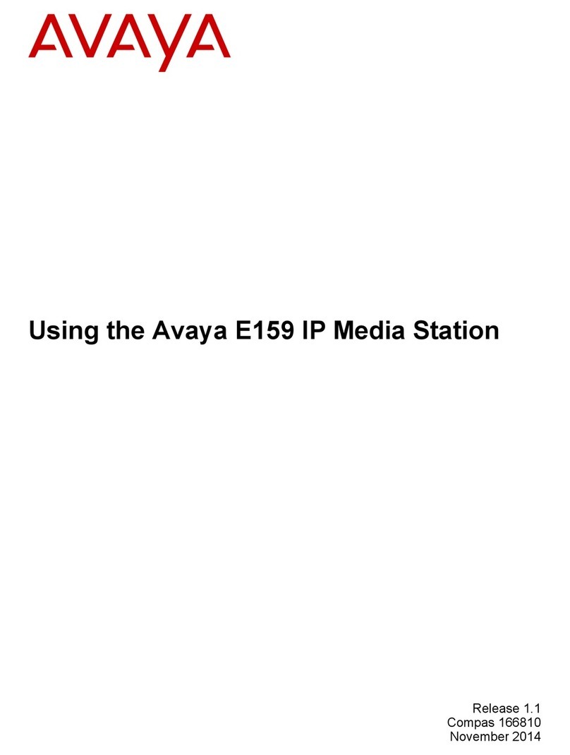Avaya E159 Mode d’emploi