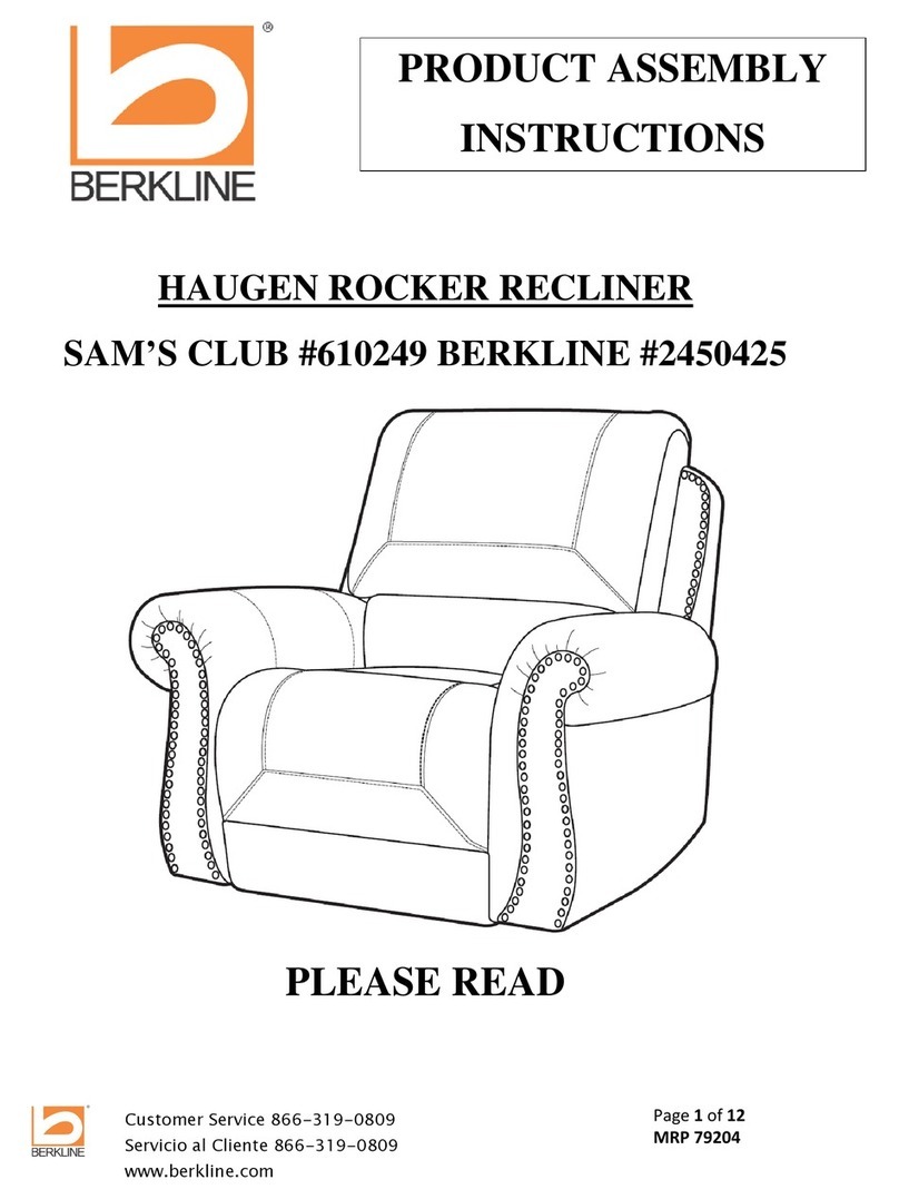 Berkline 610249 Manuel utilisateur