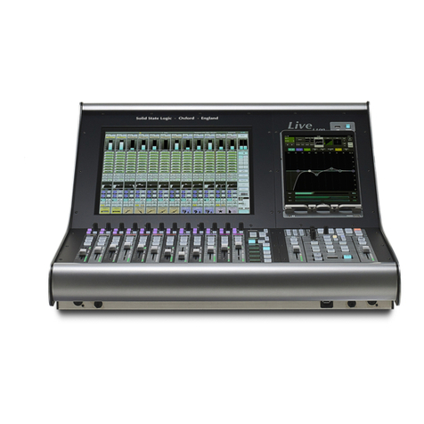 Solid State Logic LIVE Manuel utilisateur