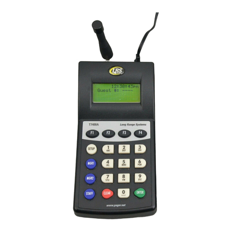LRS T7400A Manuel utilisateur LRS T7400A Manuel utilisateur