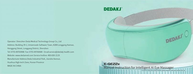 DEDAKJ K-GE22e Manuel utilisateur