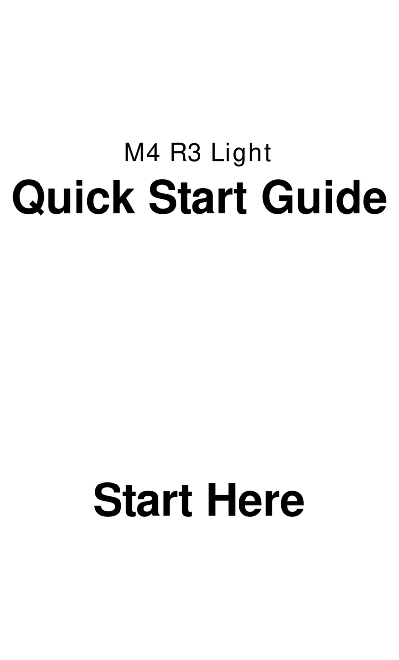 M4 R3 LIGHT Manuel utilisateur