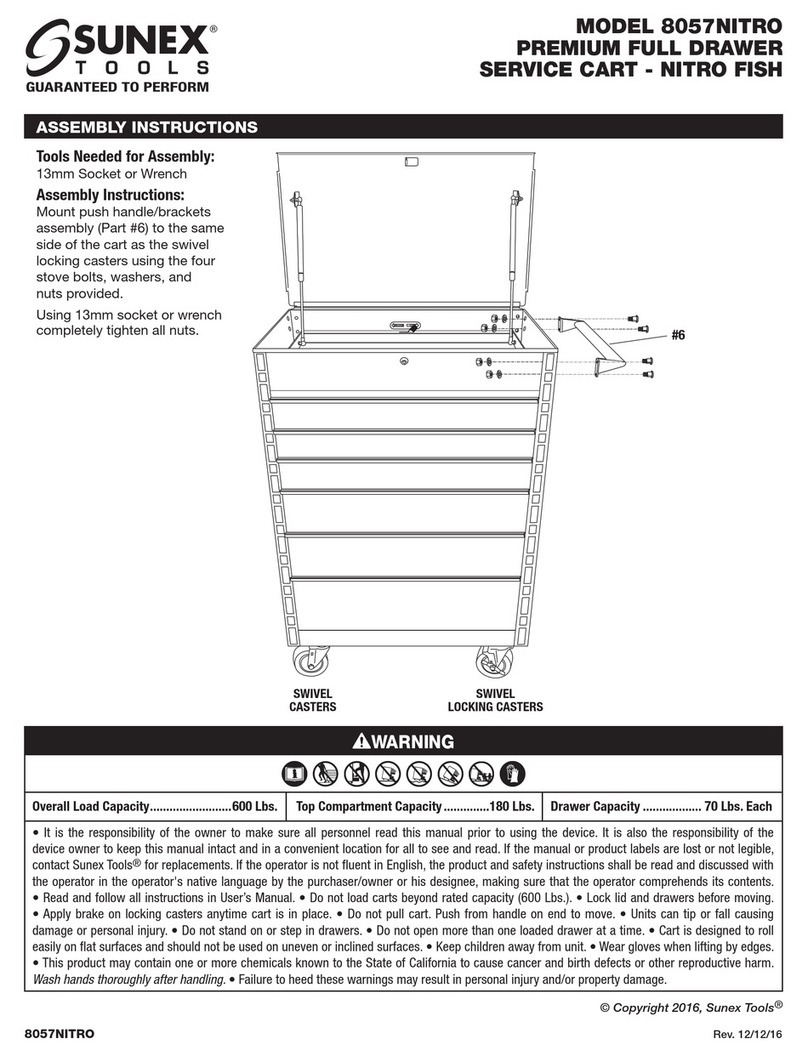 Sunex Tools 8057NITRO Manuel utilisateur