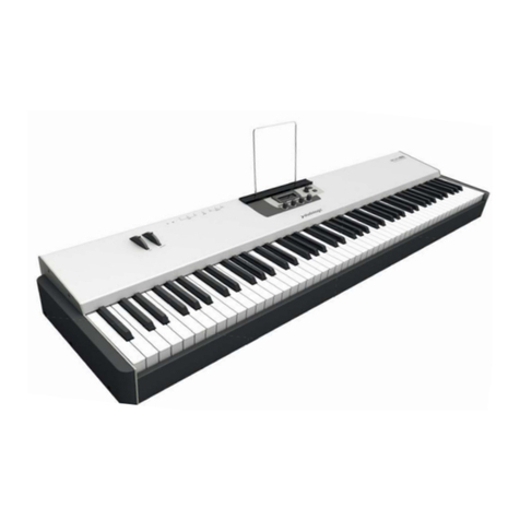 Studio Logic acuna88 Manuel utilisateur Studio Logic acuna88 Manuel utilisateur