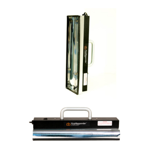 Genlantis FirstResponder E500UVCH Manuel utilisateur Genlantis FirstResponder E500UVCH Manuel utilisateur