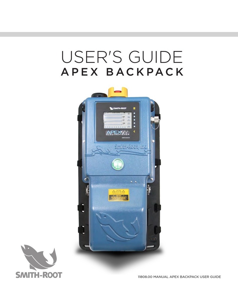 Smith-Root APEX BACKPACK Manuel utilisateur