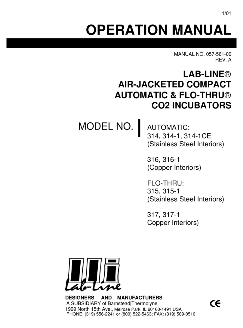 Lab-Line 314 Manuel utilisateur