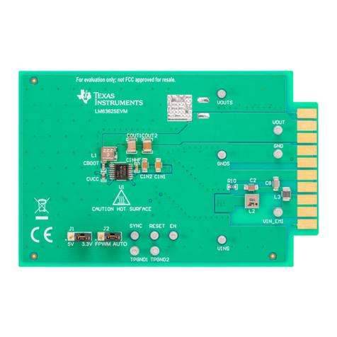 Texas Instruments LM63635EVM Manuel utilisateur