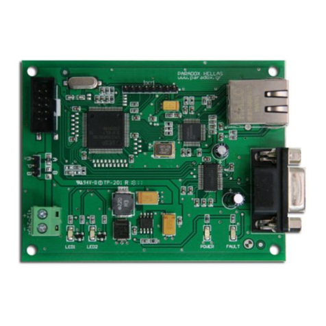 Paradox Hellas S.A. MRTCP-IP Manuel utilisateur