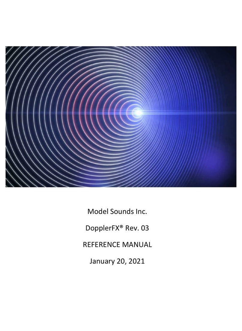 MODEL SOUNDS DopplerFX Manuel utilisateur