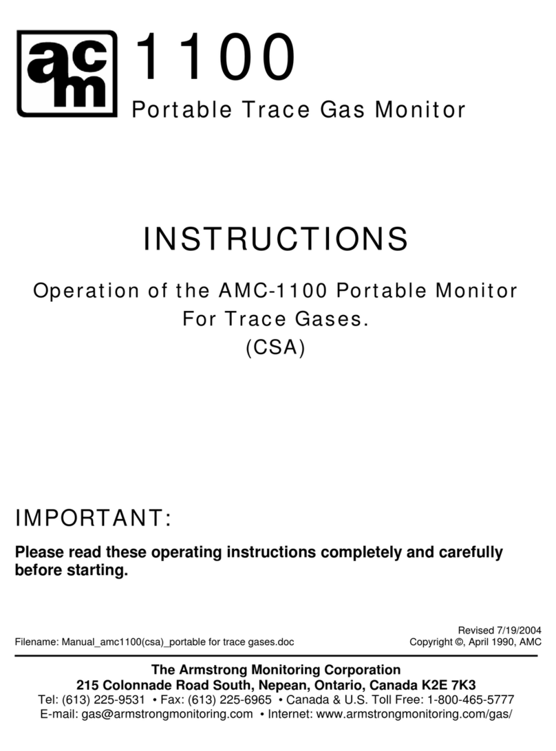 AMC 1100 Manuel utilisateur