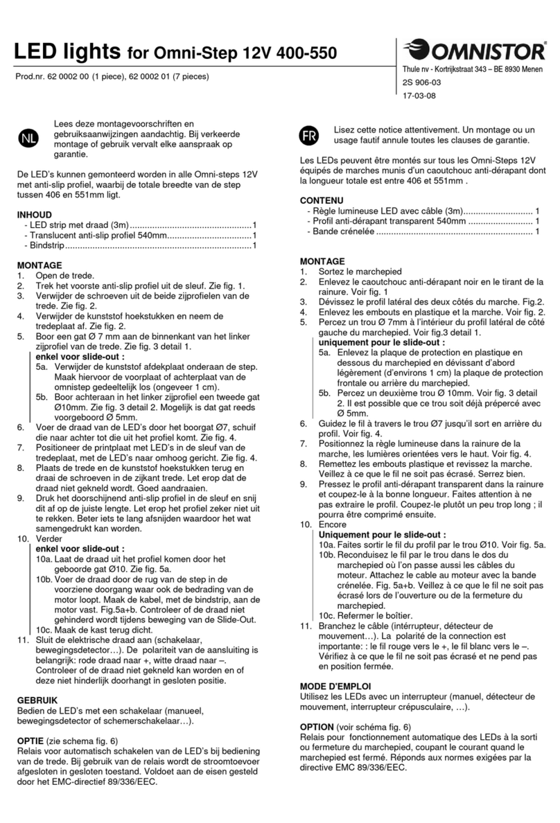 OMNISTOR 62 0002 00 Manuel utilisateur OMNISTOR 62 0002 00 Manuel utilisateur