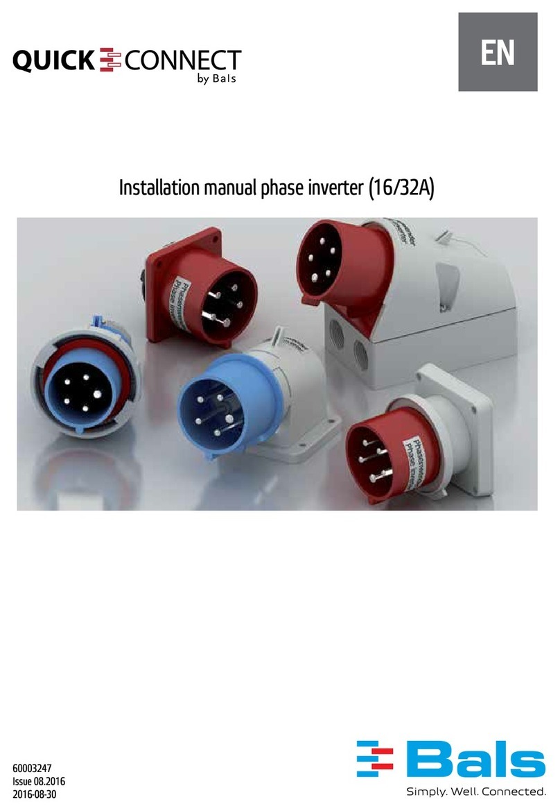 Bals QuickConnect Manuel utilisateur