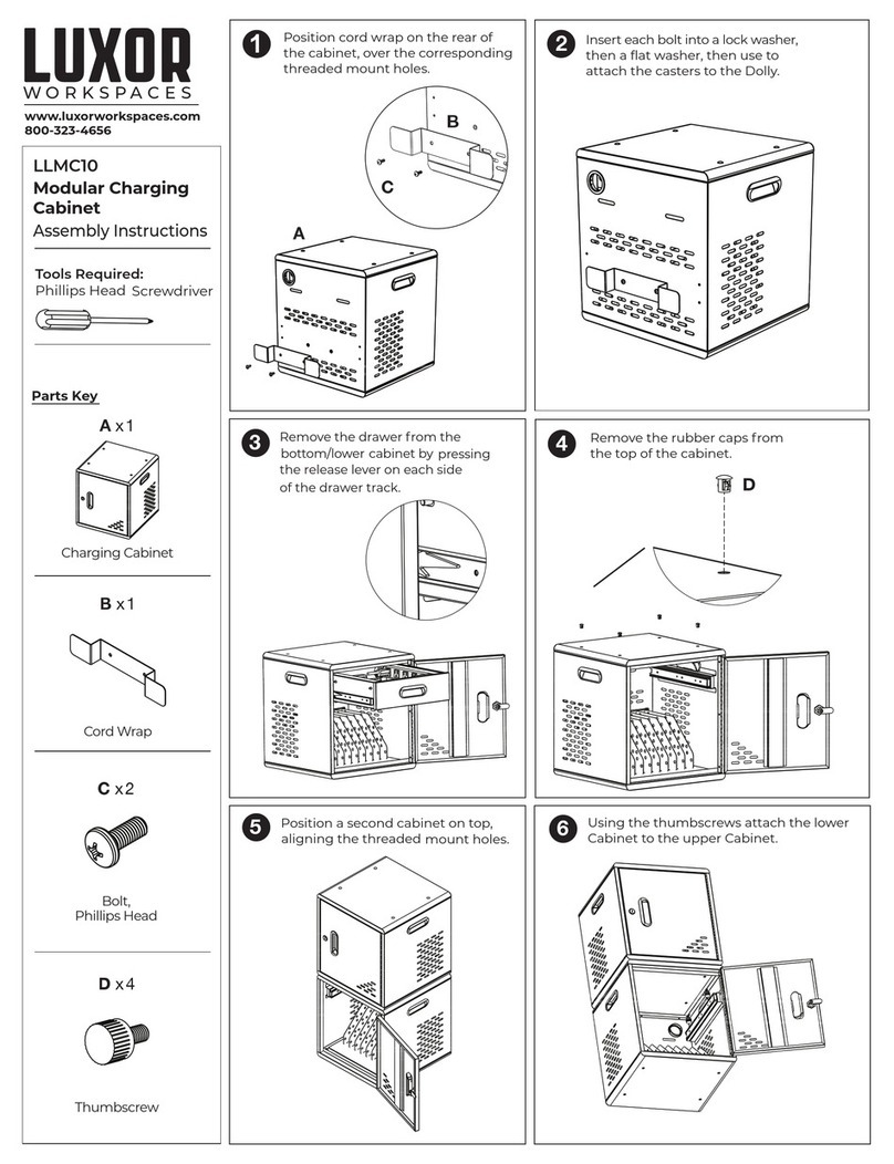Luxor LLMC10 Manuel utilisateur