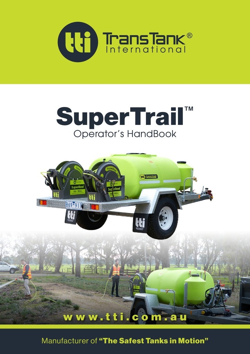 TransTank SuperTrail Manuel de service TransTank SuperTrail Manuel de service