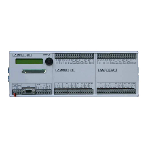 Lambrecht TROPOS-124 Manuel utilisateur