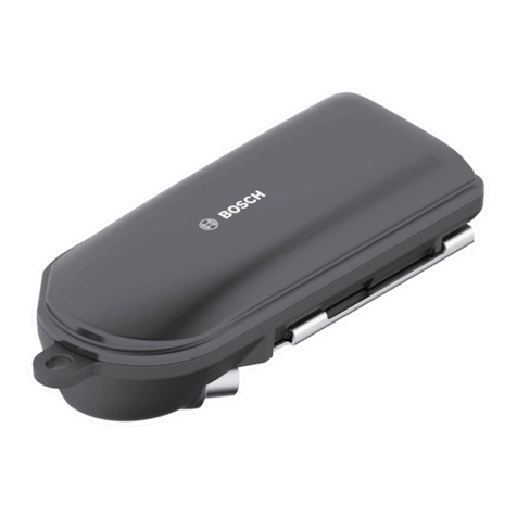 Bosch ConnectModule BCM3100 Manuel utilisateur