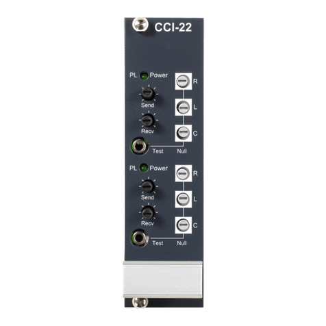 Clear-Com ECLIPSE MATRIX Manuel utilisateur