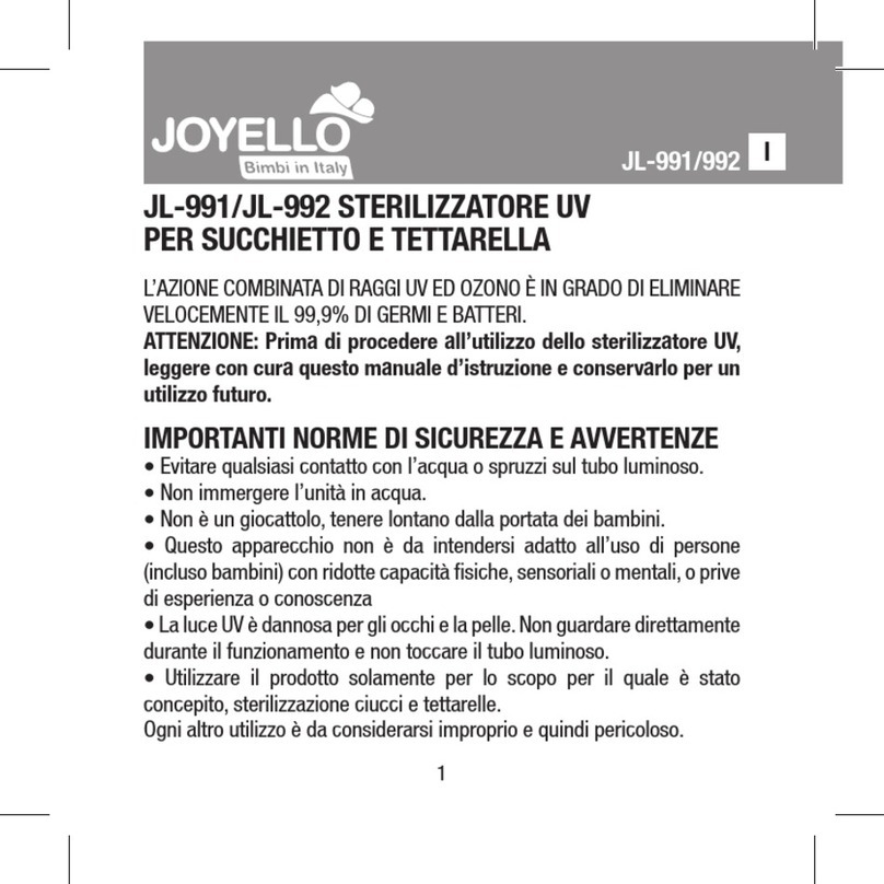 Joyello JL-991 Manuel utilisateur