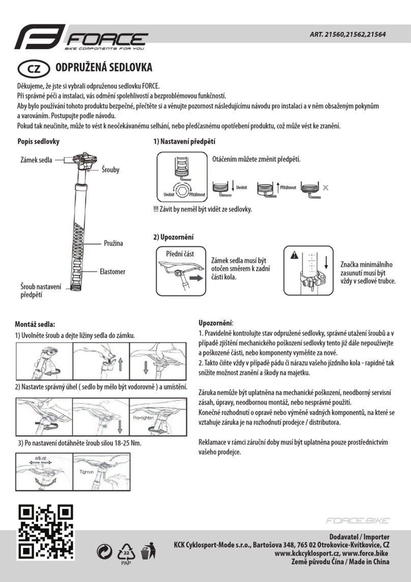 Force 21560 Manuel utilisateur Force 21560 Manuel utilisateur