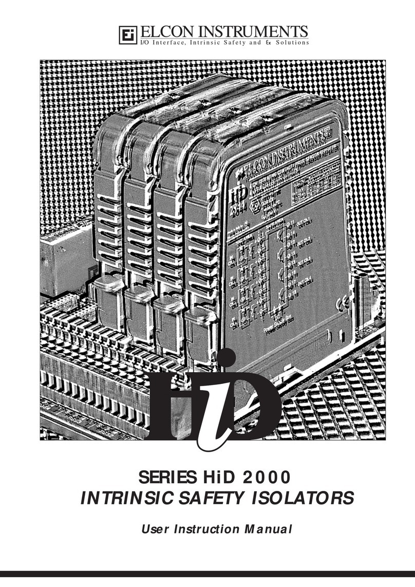 Elcon HiD 2000 Series Manuel de l'opérateur
