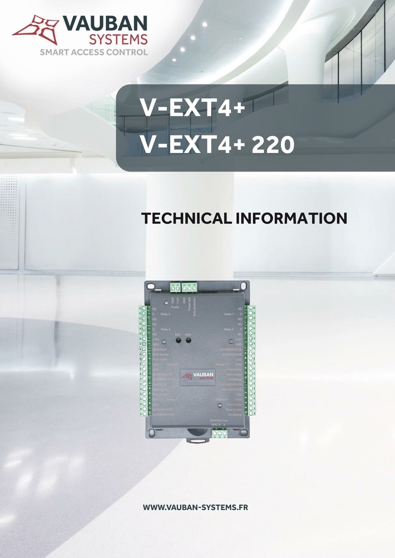Vauban Systems V-EXT4+ Manuel