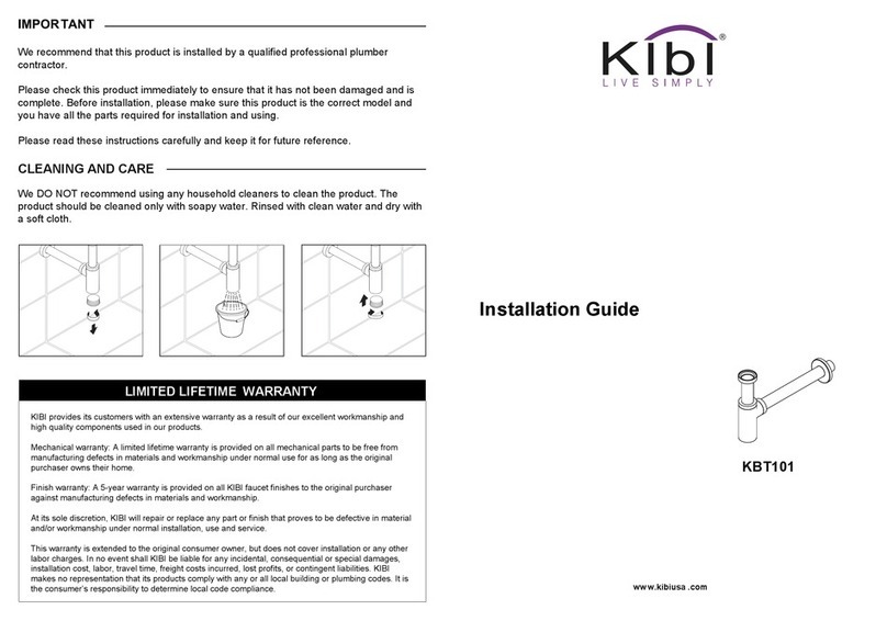 KIBI KBT101 Manuel utilisateur KIBI KBT101 Manuel utilisateur