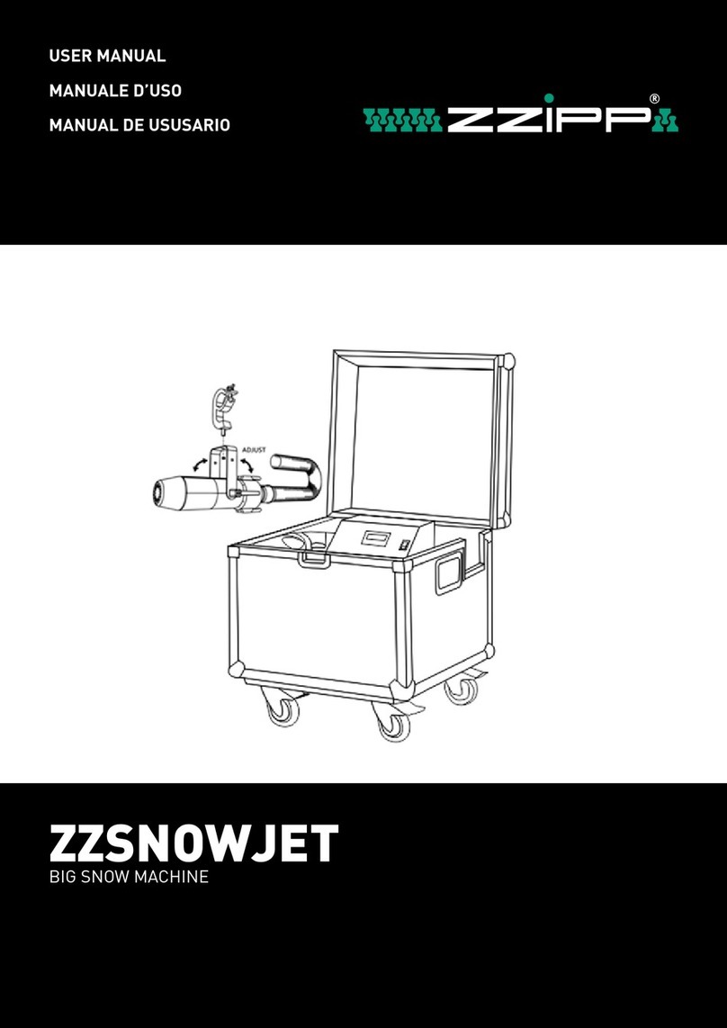 Zzipp ZZSNOWJET Manuel utilisateur Zzipp ZZSNOWJET Manuel utilisateur