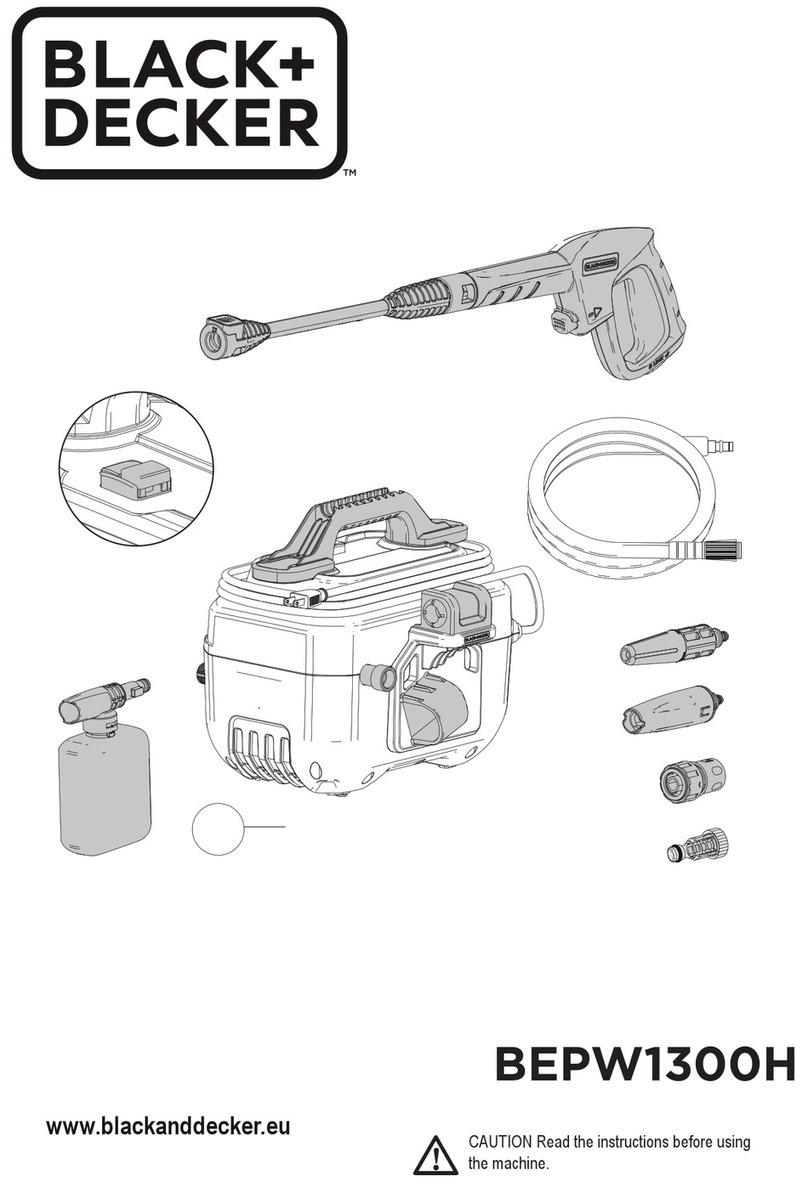 Black & Decker BEPW1300H Manuel utilisateur