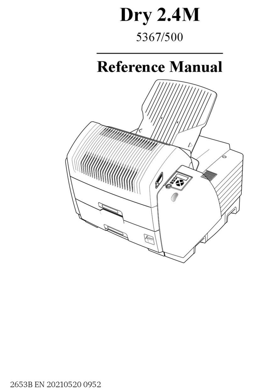 AGFA Dry 2.4M Manuel utilisateur