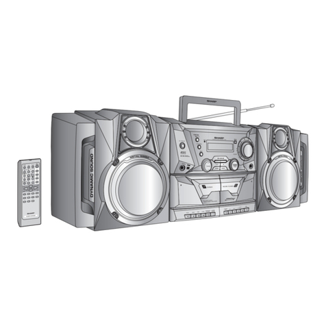 Sharp GX-CD5100W Manuel utilisateur