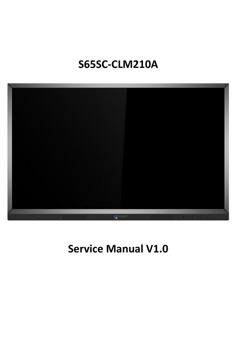 BOXLIGHT ProColor 652U Manuel utilisateur