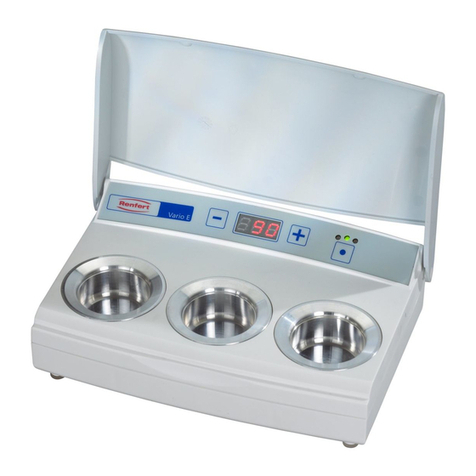 Renfert Vario E Manuel utilisateur