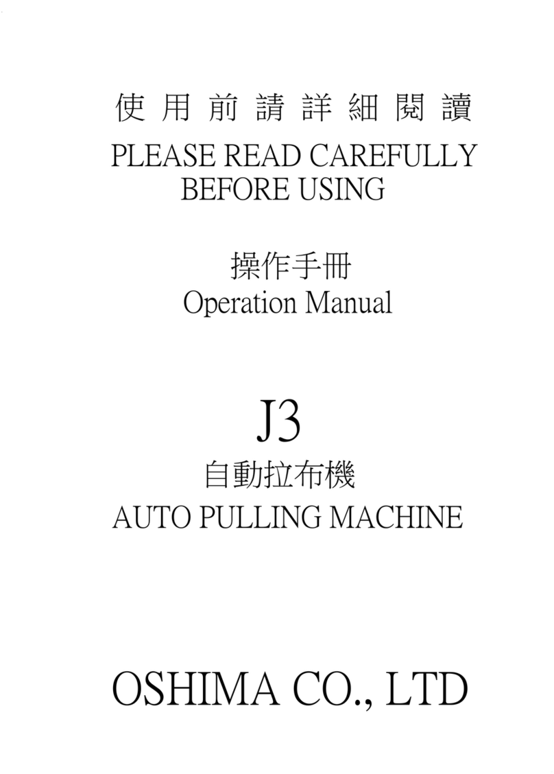 OSHIMA J3 Manuel utilisateur