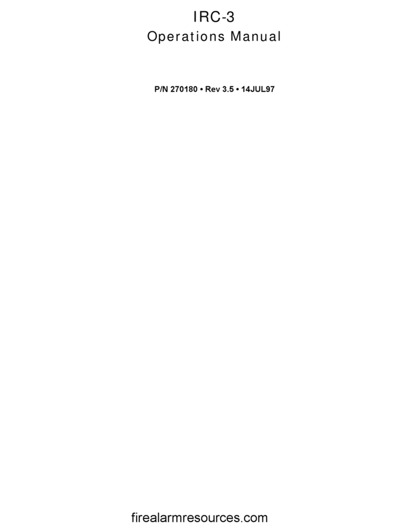 EDWARDS SYSTEMS TECHNOLOGY IRC-3 Manuel utilisateur