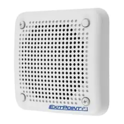 System Sensor ExitPoint PF24V Manuel utilisateur