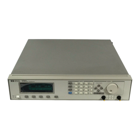 HP 8169A Manuel utilisateur