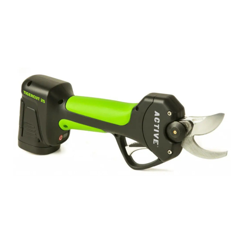 Active TIGERCUT 25 Manuel utilisateur