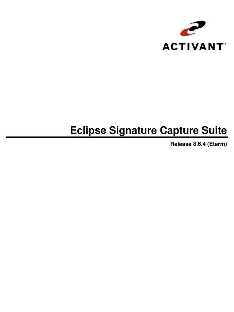 Activant Eclipse Manuel utilisateur