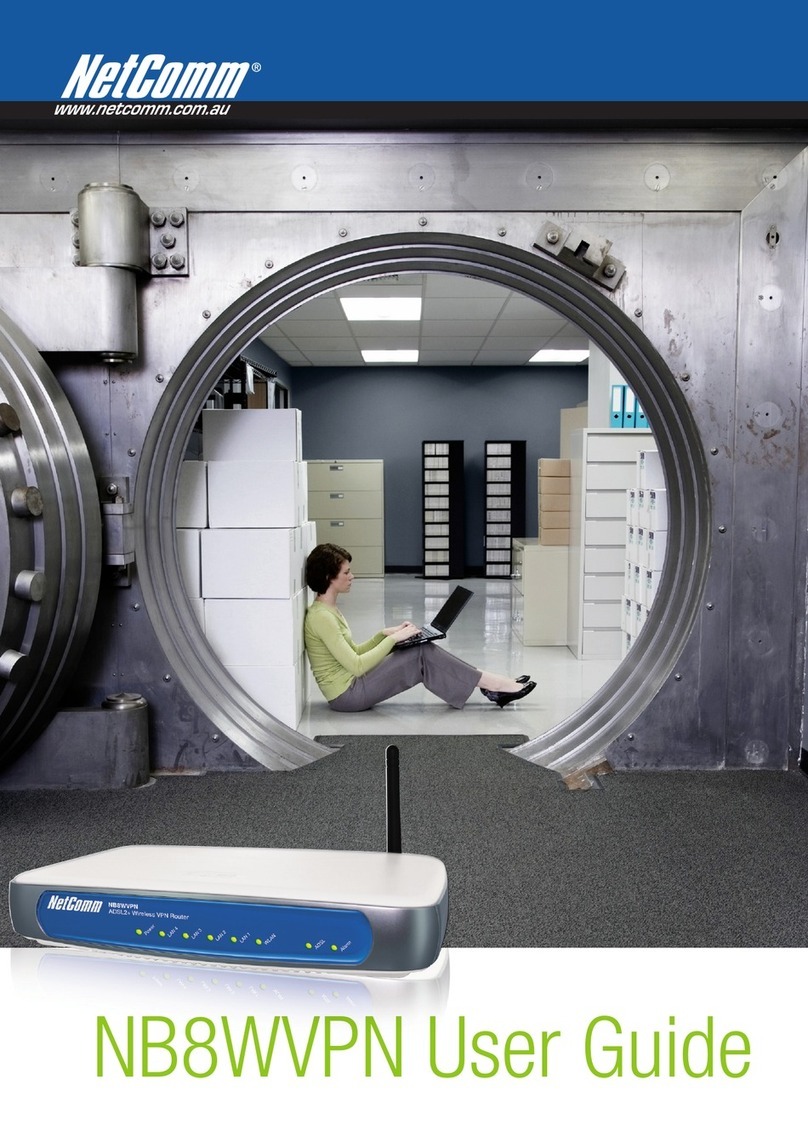 NetComm NB8WVPN Manuel utilisateur