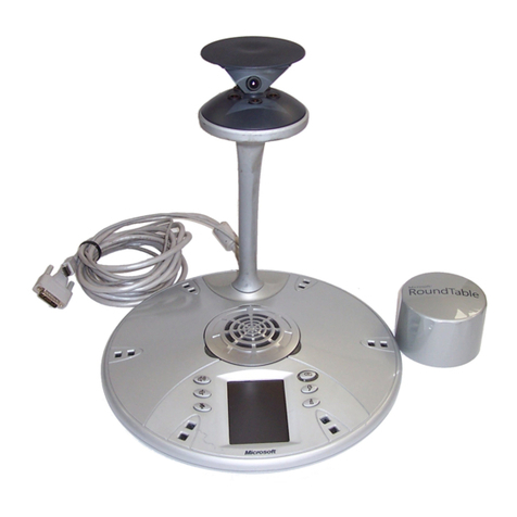 Microsoft RoundTable Manuel utilisateur