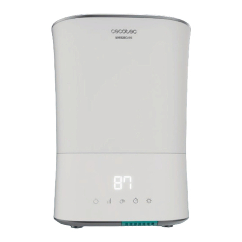 cecotec BREEZECARE 3500 WARM Manuel utilisateur