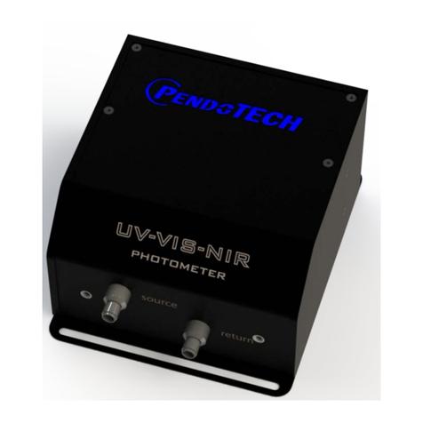 PendoTECH UV-VIS-NIR Manuel utilisateur