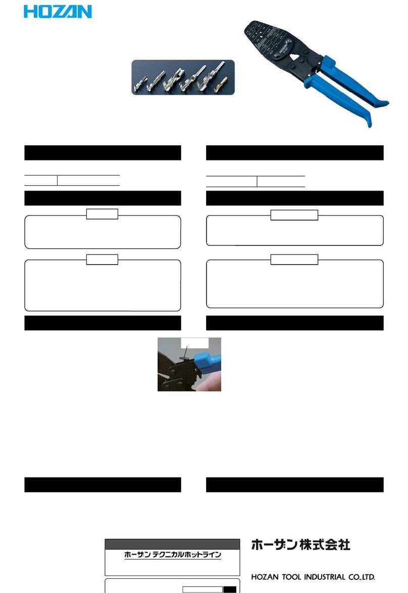 HOZAN P-707 Manuel utilisateur HOZAN P-707 Manuel utilisateur