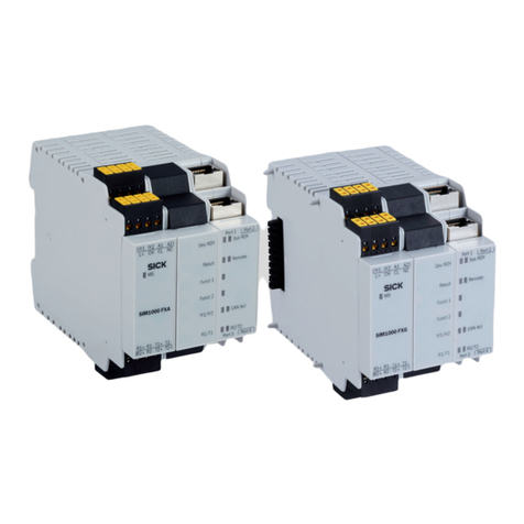 SICK SIM1000 FXA Manuel utilisateur