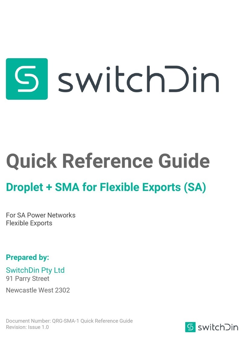 SwitchDin SA Manuel utilisateur