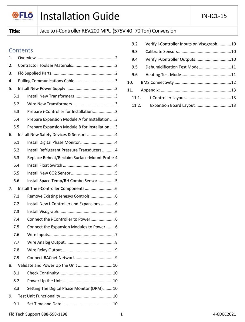 Flo i-Controller Manuel utilisateur