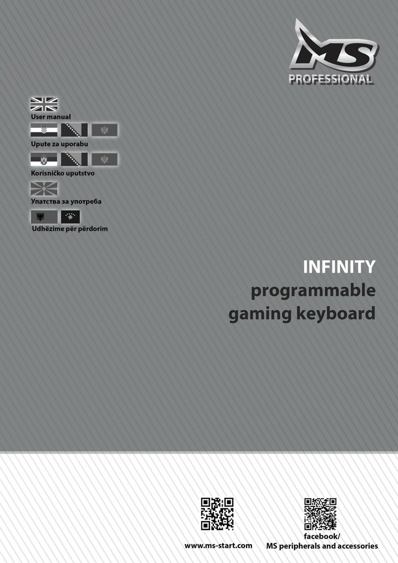 MS Infinity Manuel utilisateur