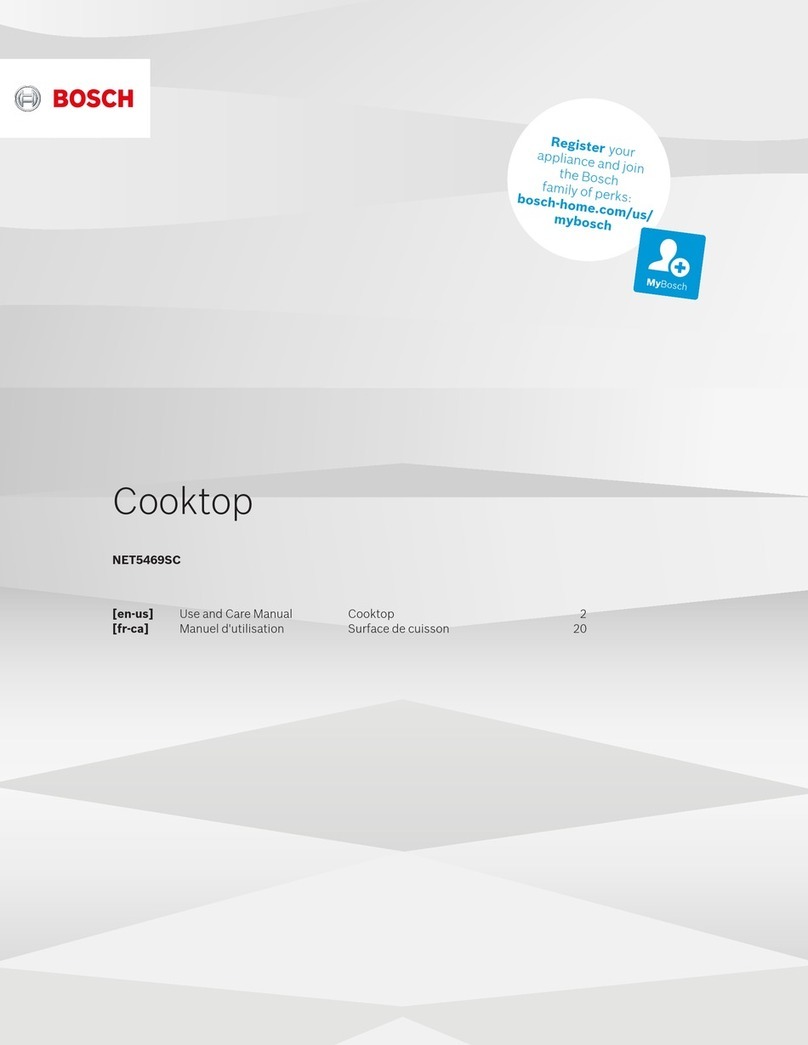 Bosch NET5469SC Manuel utilisateur