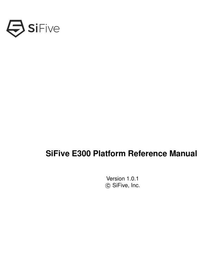 SiFive E300 Manuel utilisateur